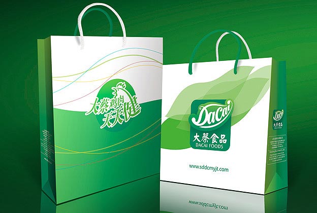 大蔡食品品牌設計—手提袋設計