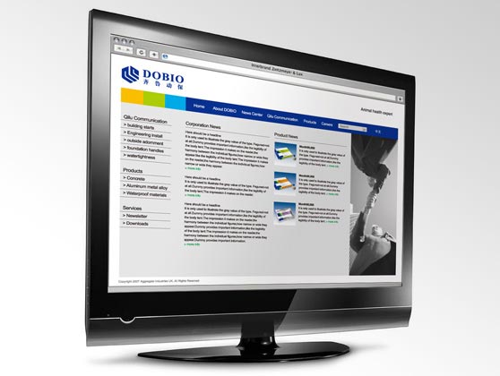 齊魯制藥DOBIOVI設計—網(wǎng)站設計展示（二）