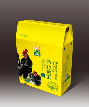 鵬輝雞蛋包裝設(shè)計(jì)—蘆花雞蛋包裝設(shè)計(jì)效果圖